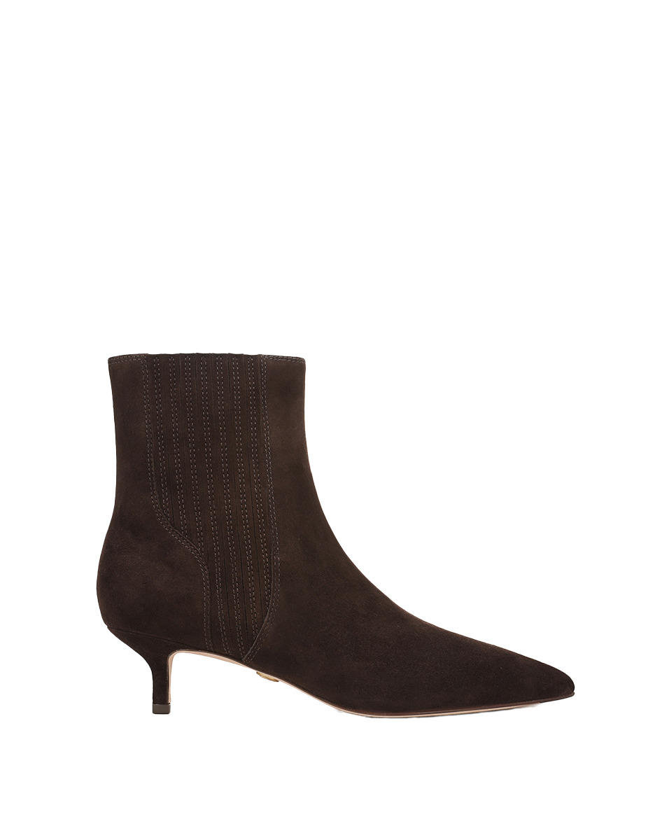 LISA KITTEN-HEEL BOOTIE - 5