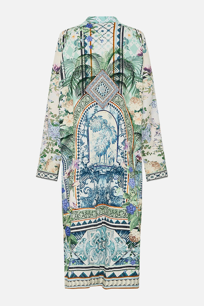 FLEECE TRENCH COAT 7