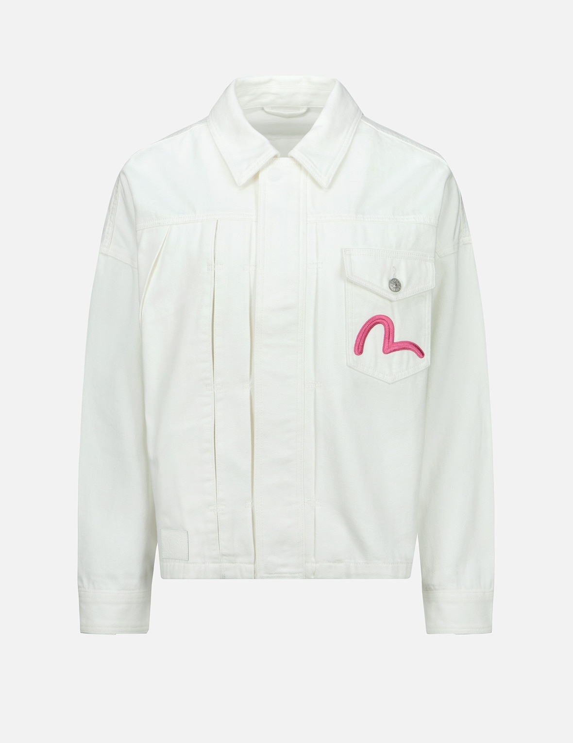 GRAFFITI DARUMA EMBROIDERY ZIP-UP SHIRT JACKET - 2