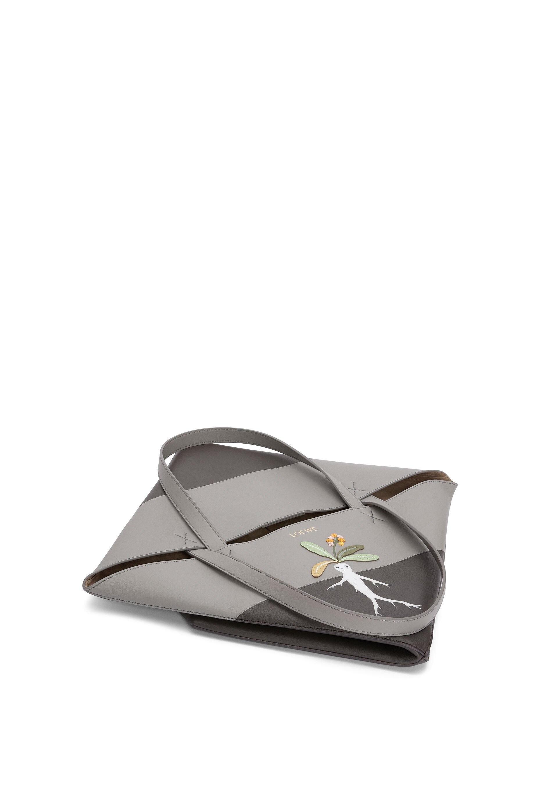 Mandragora large Puzzle Fold Tote in classic calfskin - 5