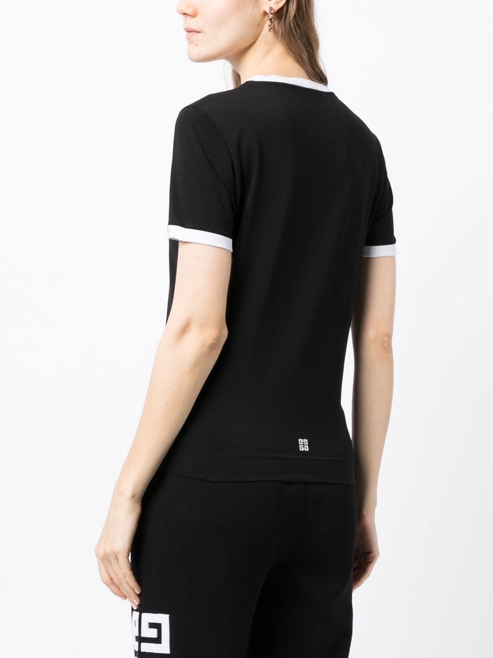 logo-print cotton T-Shirt - 4