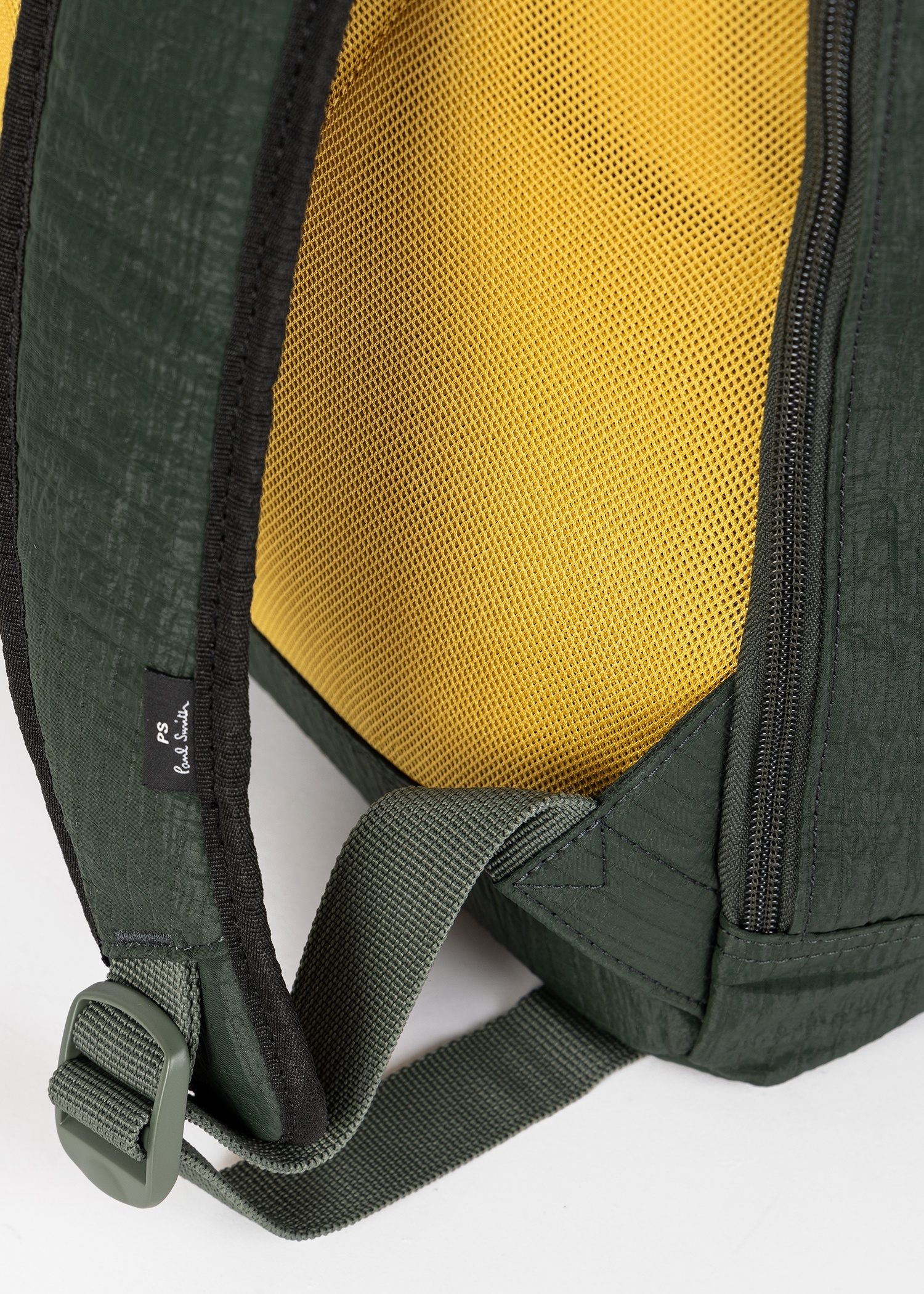 Dark Green Nylon Ripstop Backpack - 6
