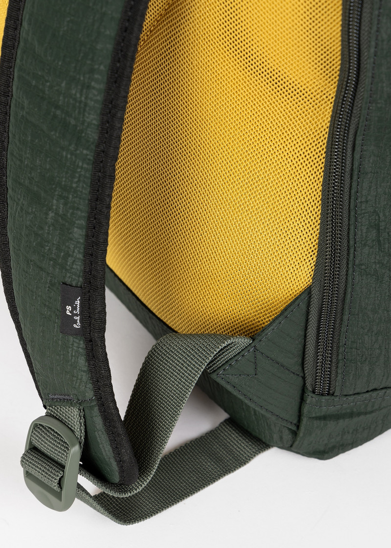 Dark Green Nylon Ripstop Backpack 6
