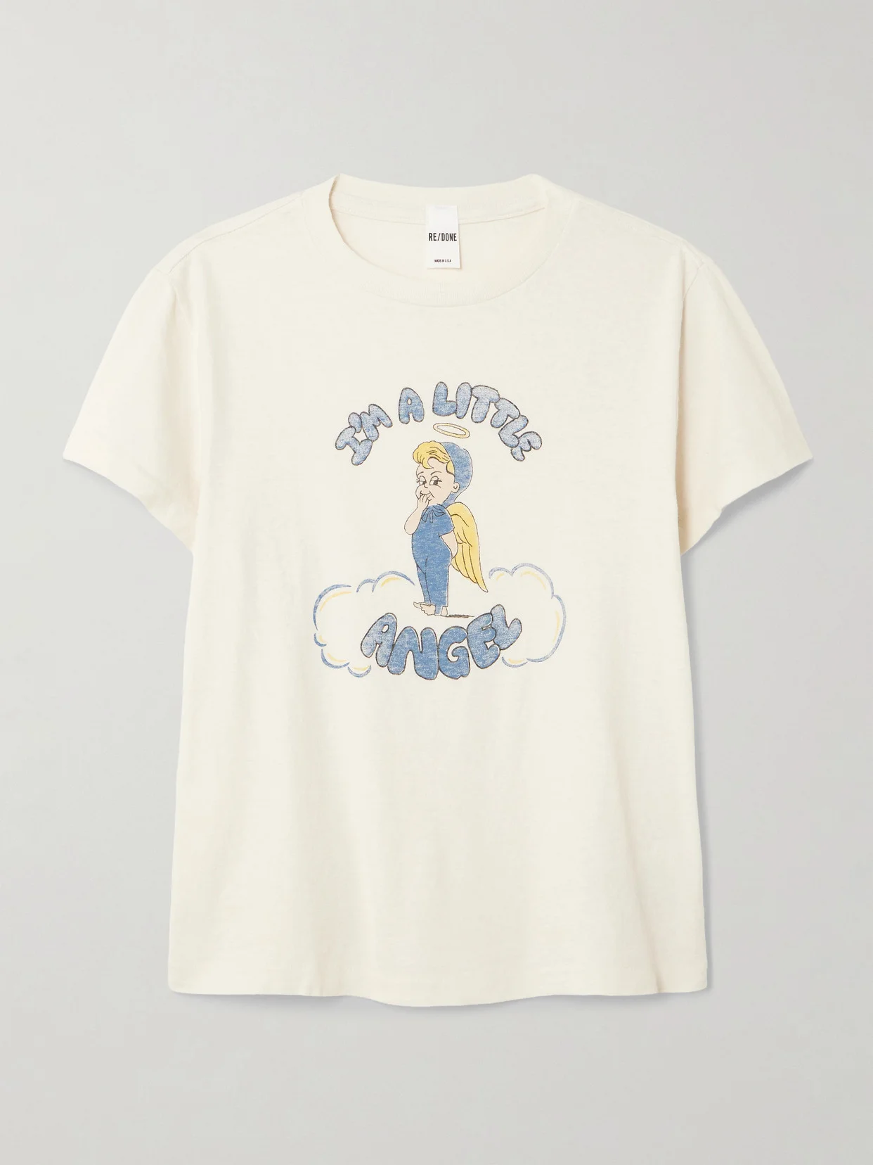 Classic Printed Cotton-jersey T-shirt - 1