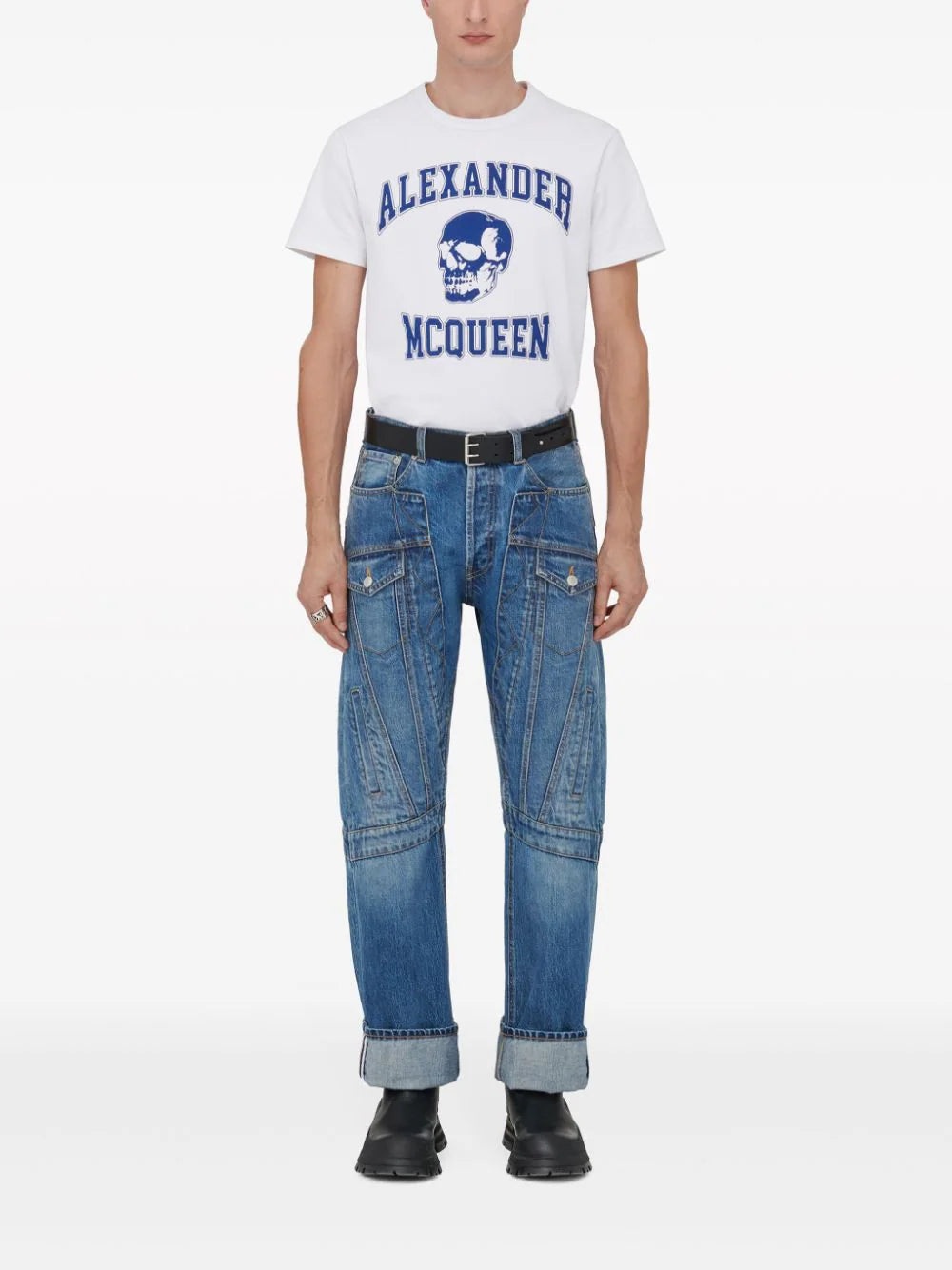 MID-RISE STRAIGHT-LEG JEANS - 2