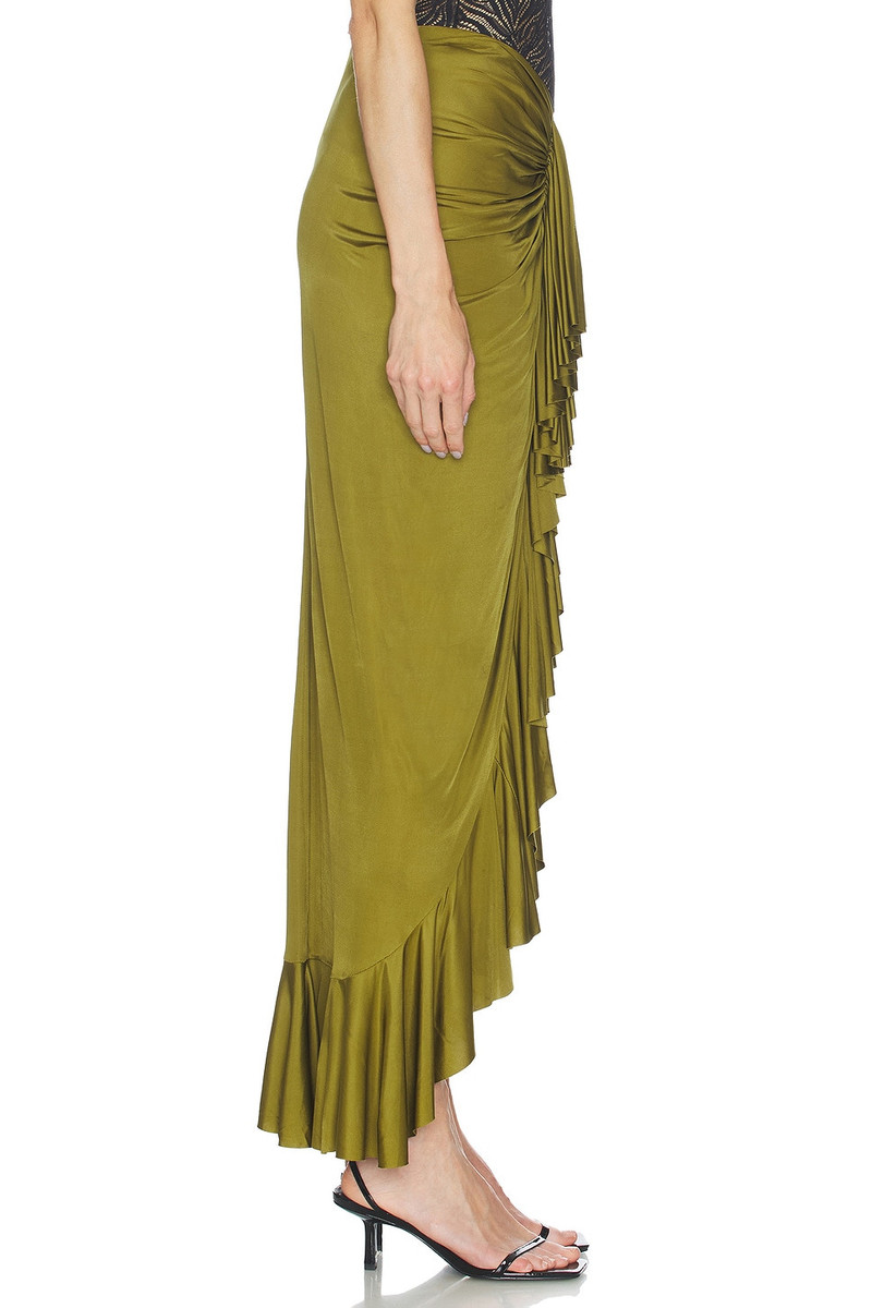ATLEIN Ruffle Long Skirt outlook