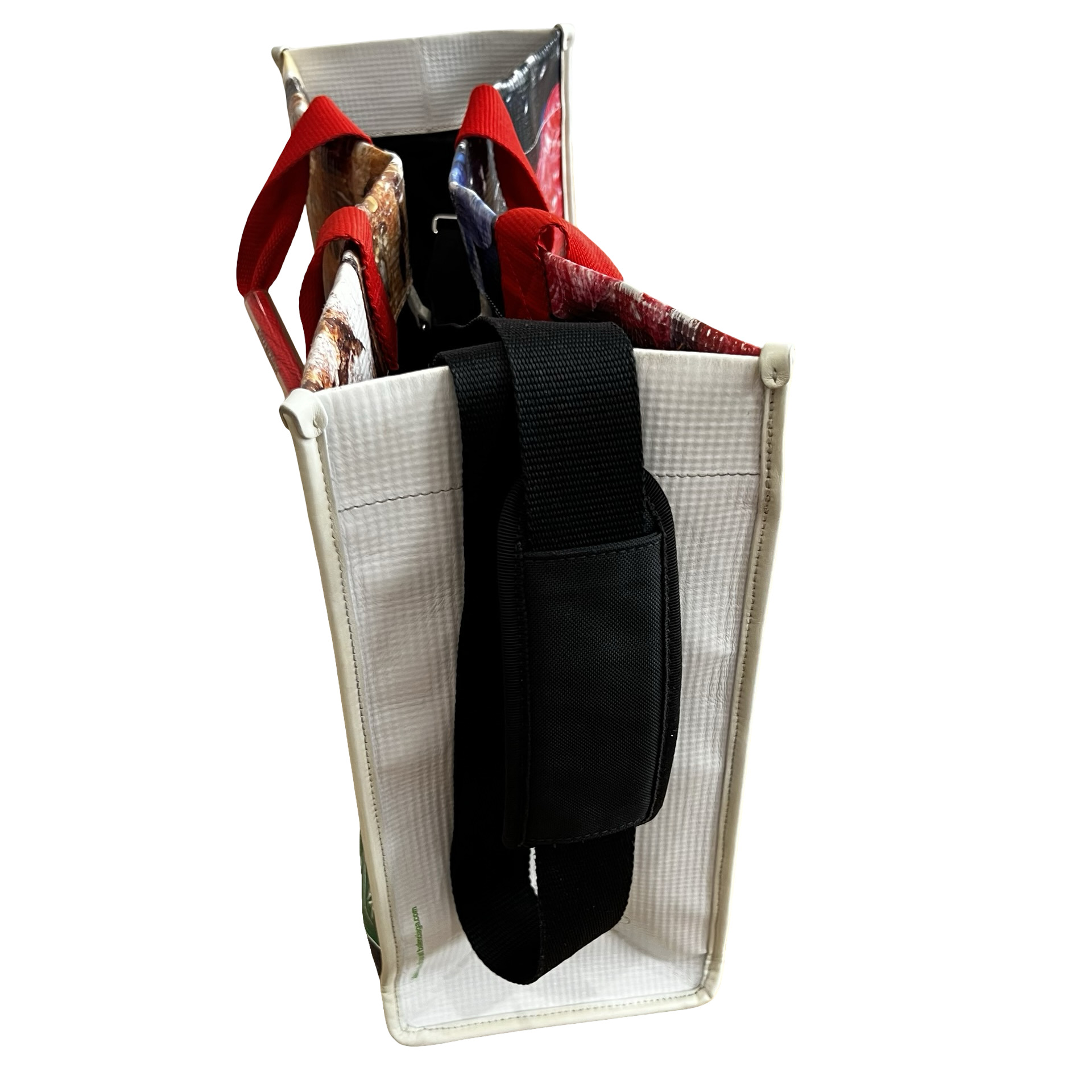 Balenciaga Leather Printed shopping bag - 3