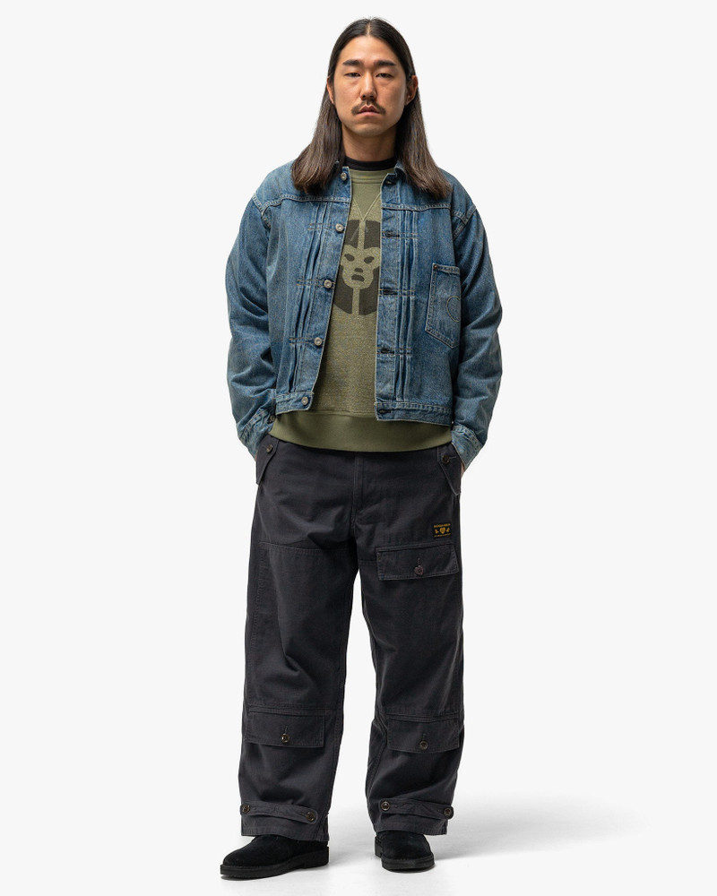 Human Made Air Force Pants Charcoal outlook