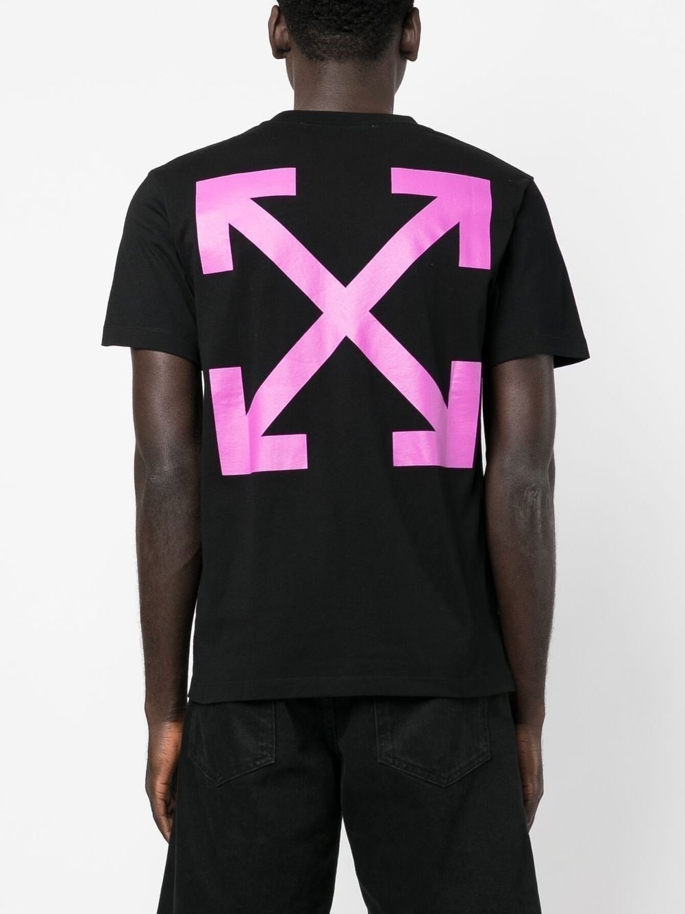 Arrows-motif short-sleeved T-shirt - 4