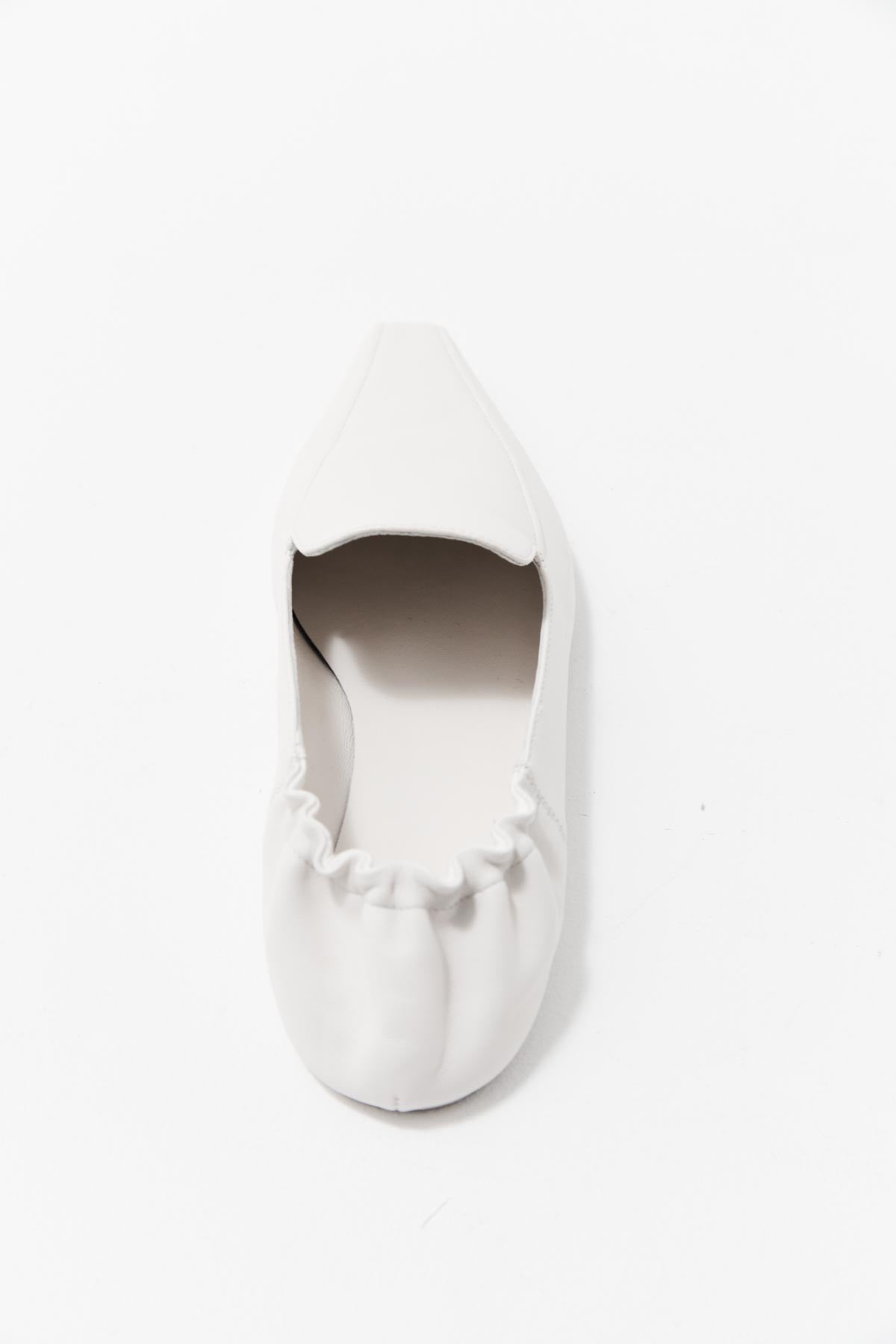 Flat Loafer - White - 3