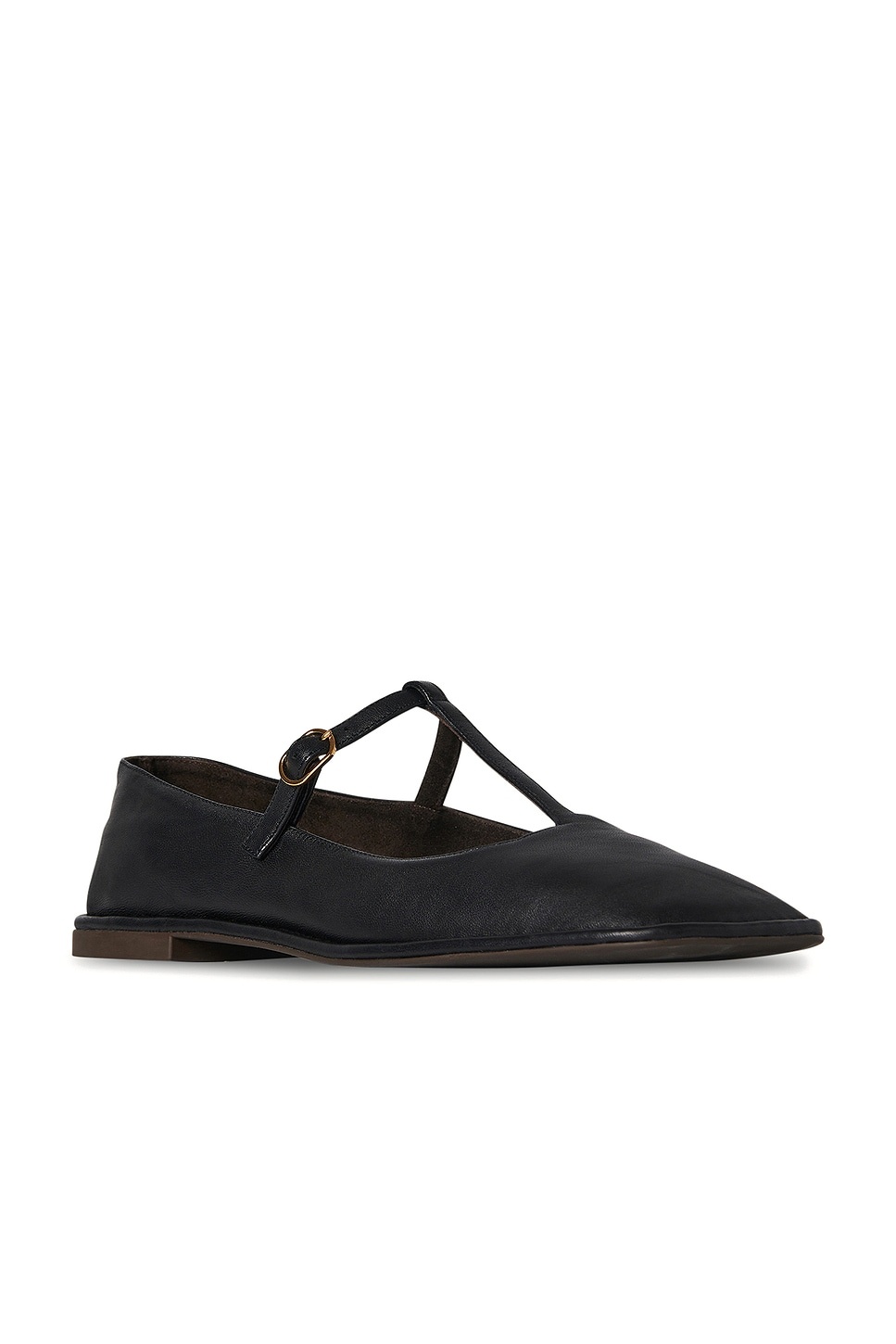 Square T-strap Flat - 2