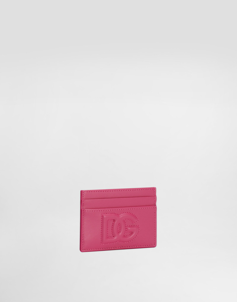 Dolce & Gabbana Calfskin card holder with DG Logo outlook