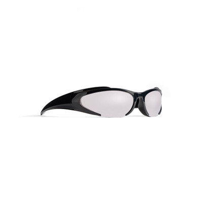 BALENCIAGA Skiwear - Reverse Xpander Rectangle Sunglasses in Black outlook