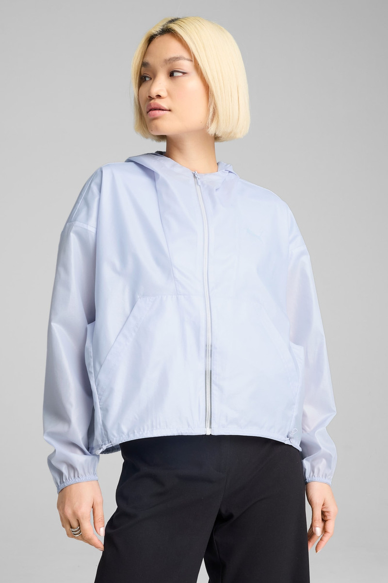 PUMA Wardrobe Essentials Women's Oversized Wind Jacket outlook