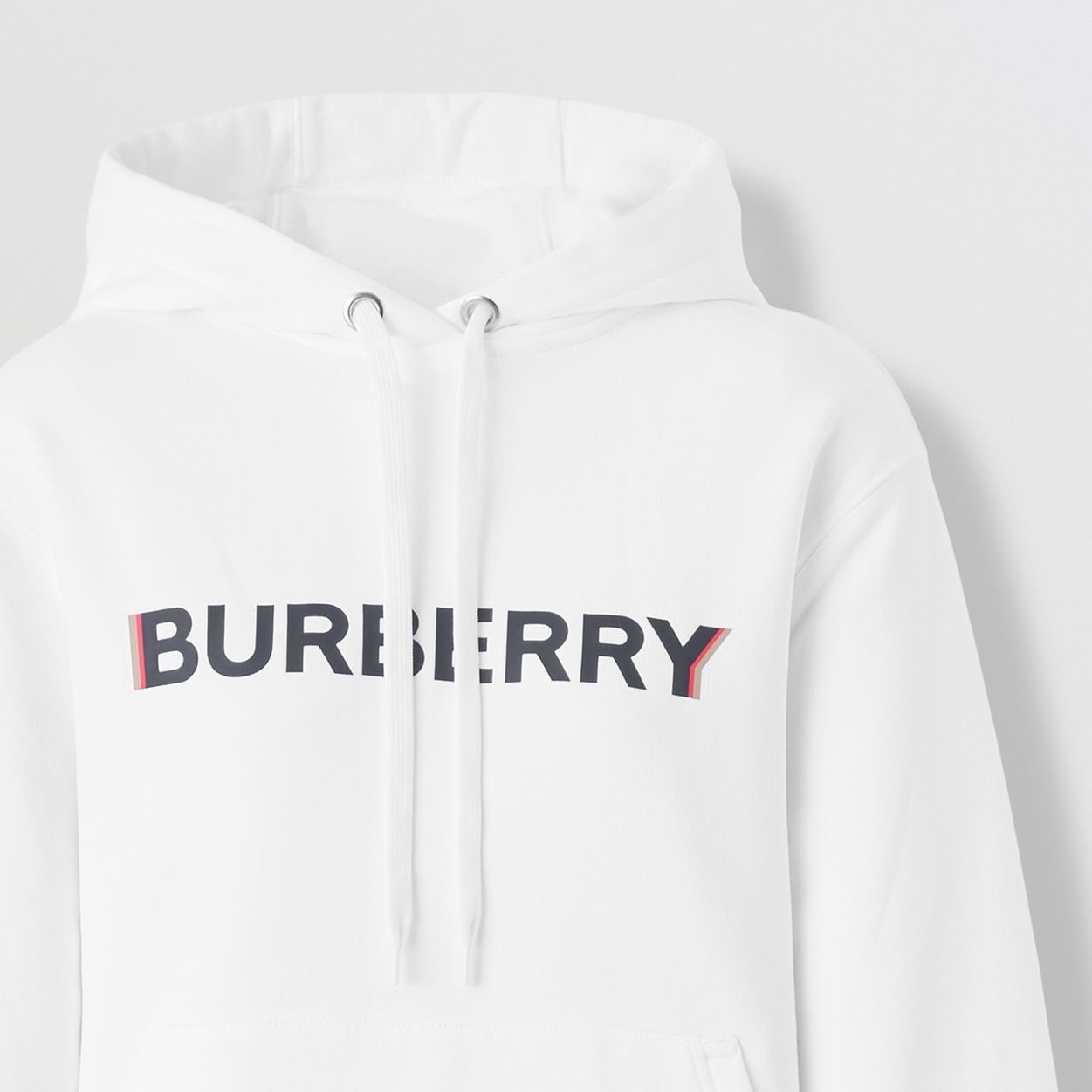 Logo Print Cotton Oversized Hoodie - 2