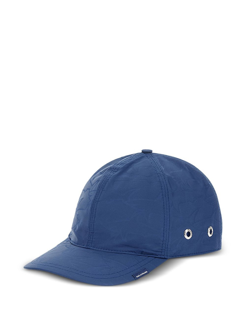 Paul & Shark sharks-print baseball cap outlook