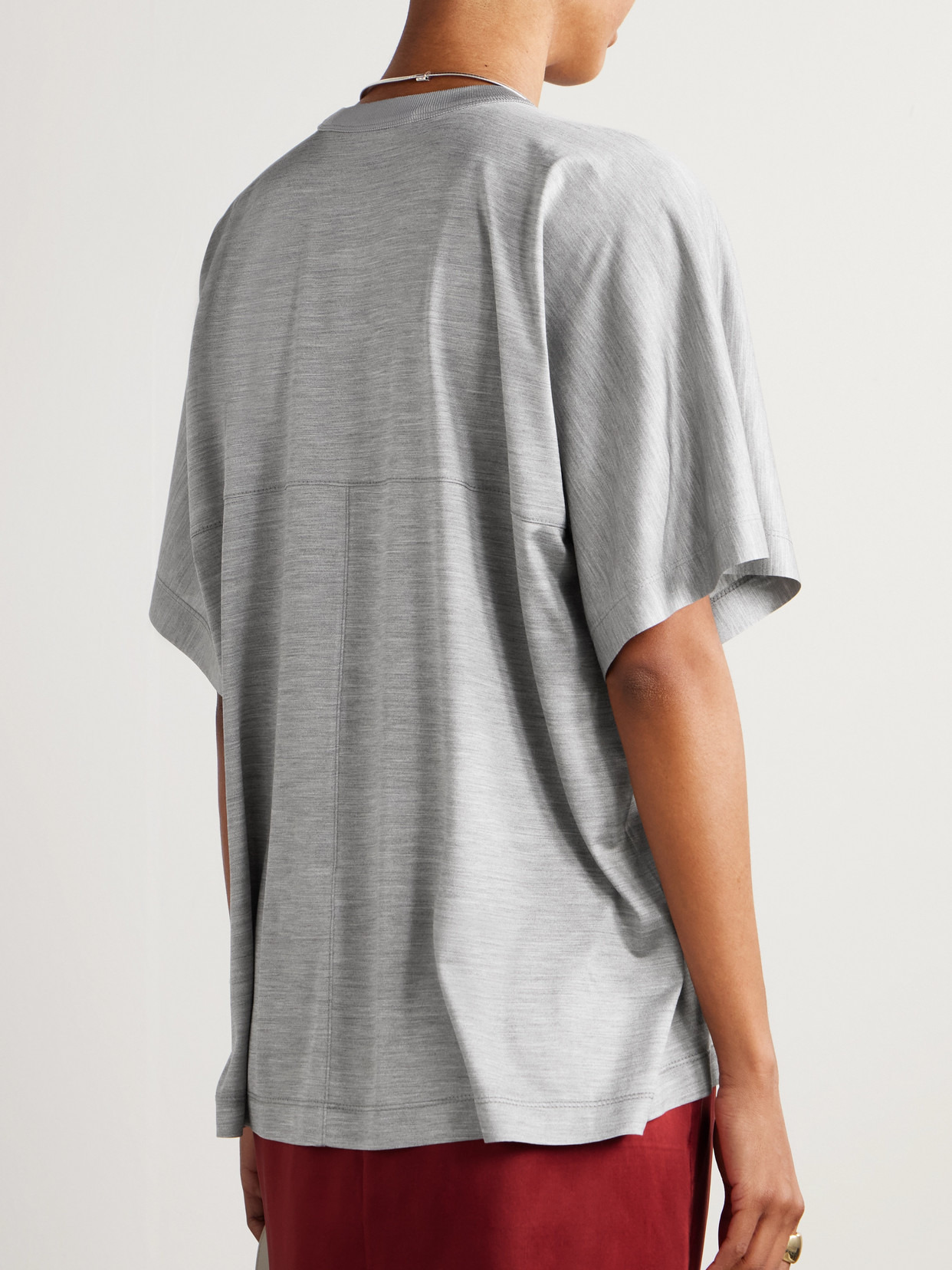 Silk-jersey T-shirt - 3