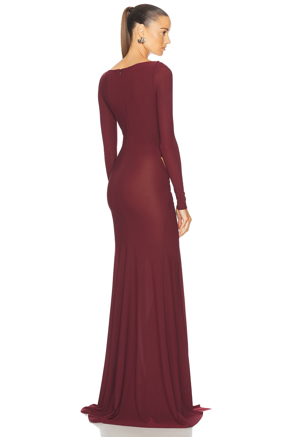 Wrapped Jersey Gown - 4