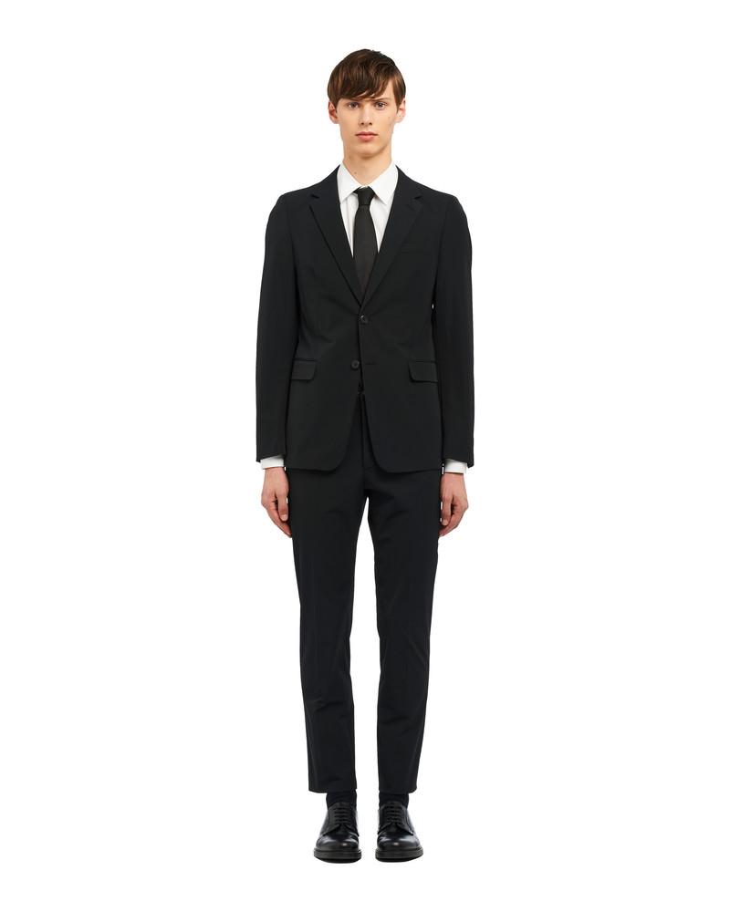 Prada Technical fabric single-breasted suit outlook