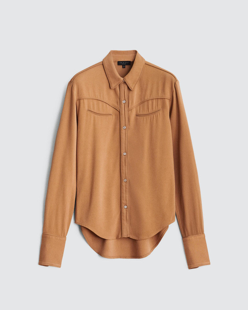 Cleo Crepe Workshirt Classic Fit - 1
