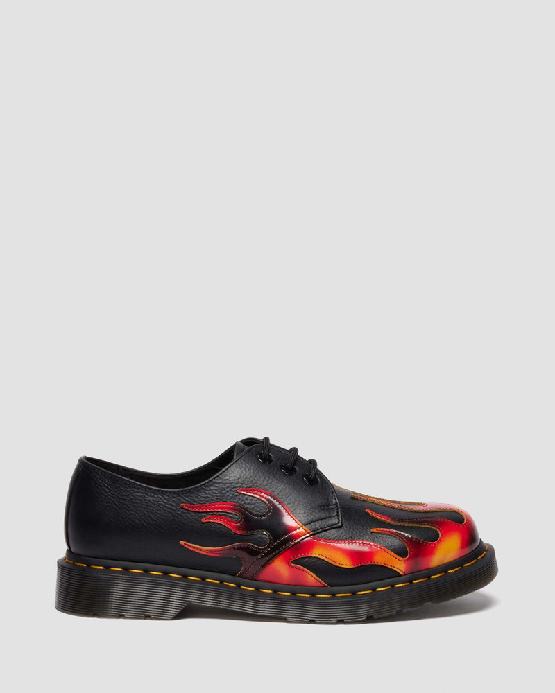 1461 FLAME Arcadia Rub Off Leather Shoes 1