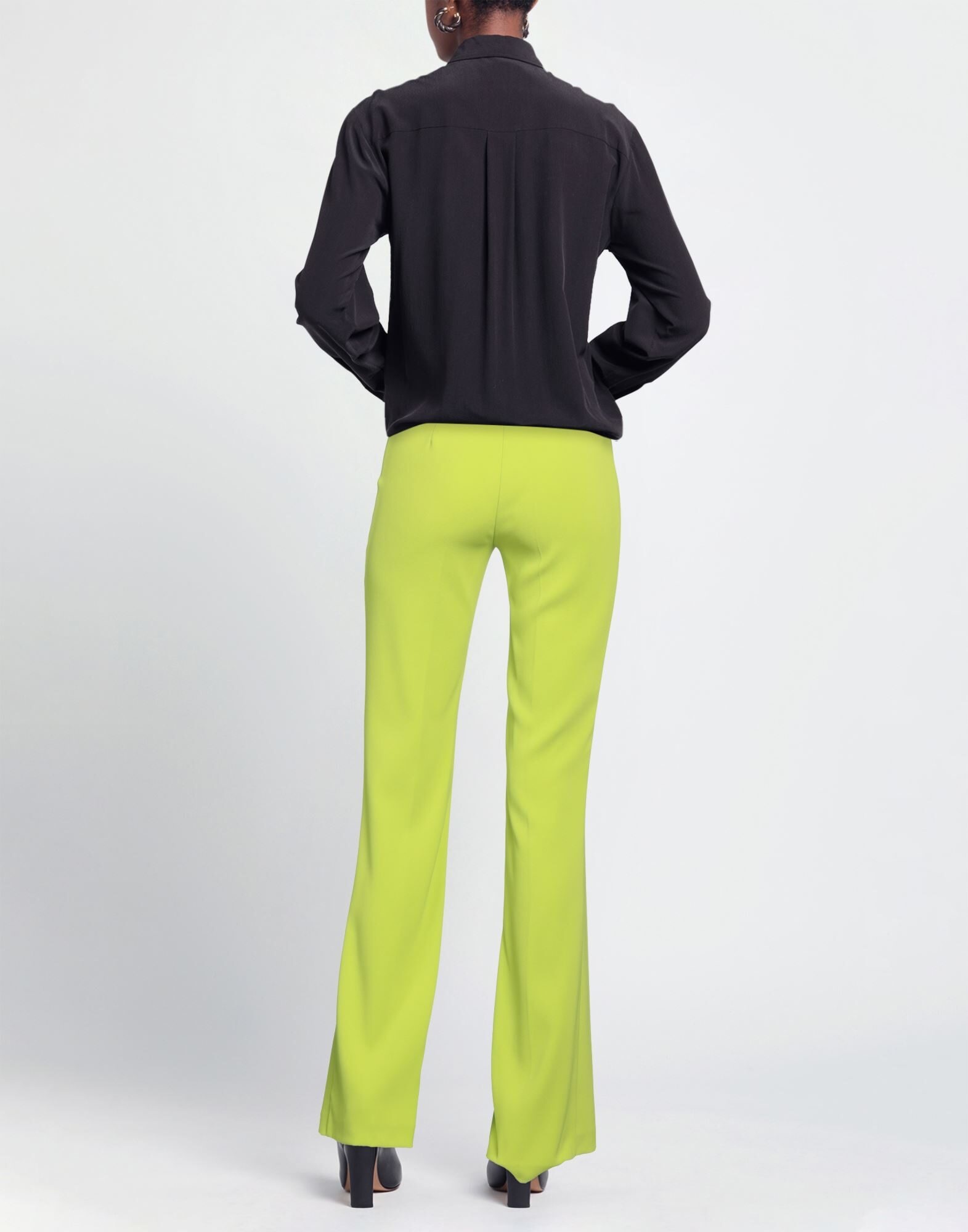 Acid green Women's Casual Pants - 3