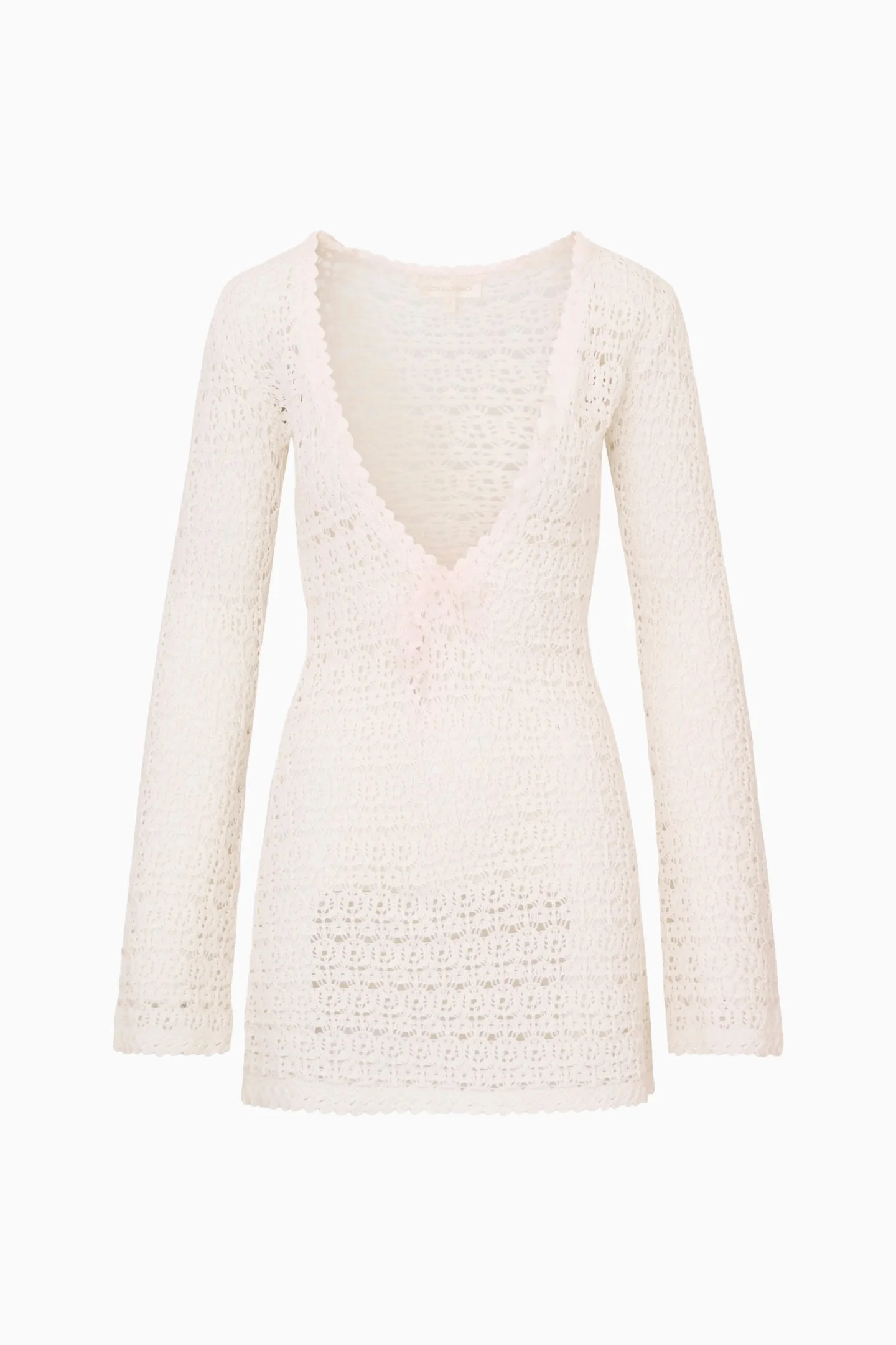 Vespa Crochet Mini Cover-Up Dress - 1