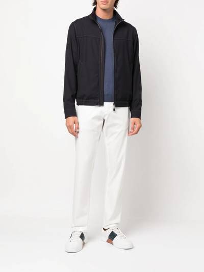 Canali fine knit jumper outlook