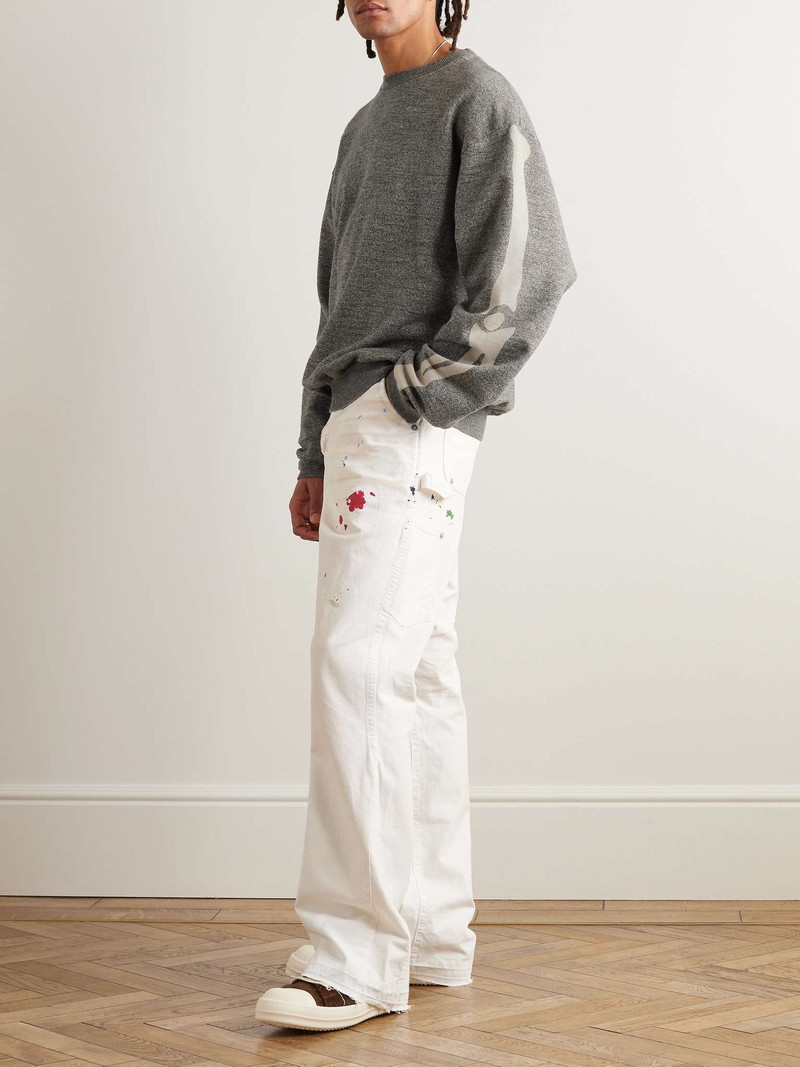 Kapital Printed Cotton-Jersey Sweatshirt outlook