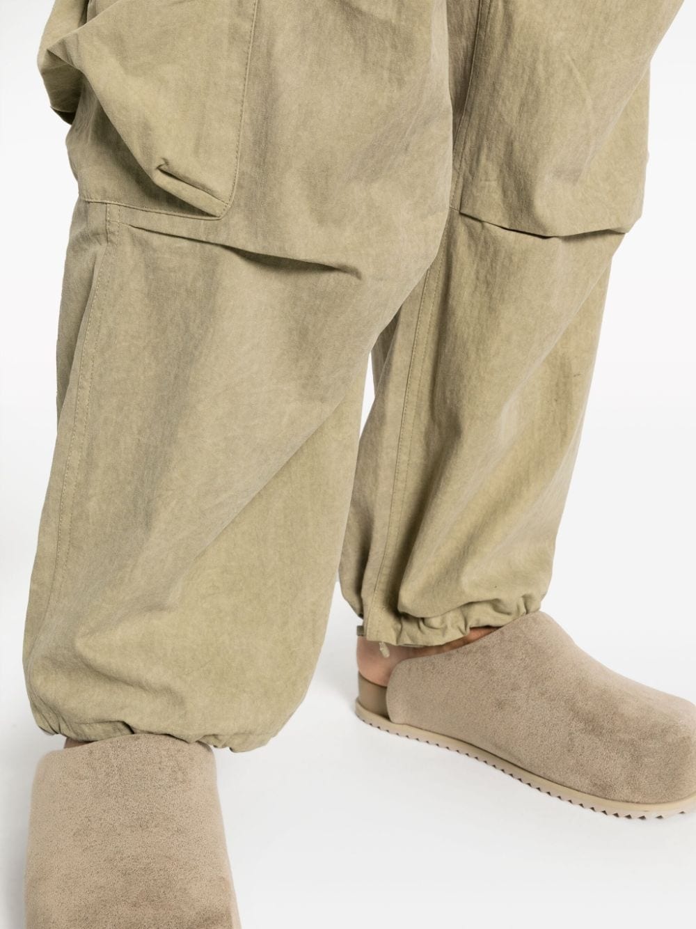 Gocar cotton-blend cargo trousers - 6