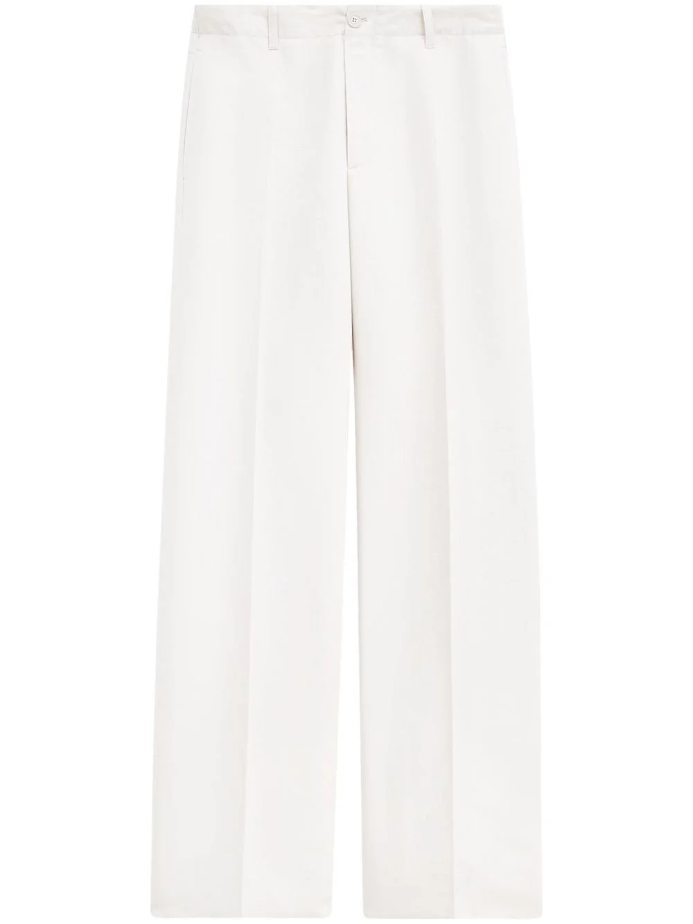 tailored cotton trousers - 1