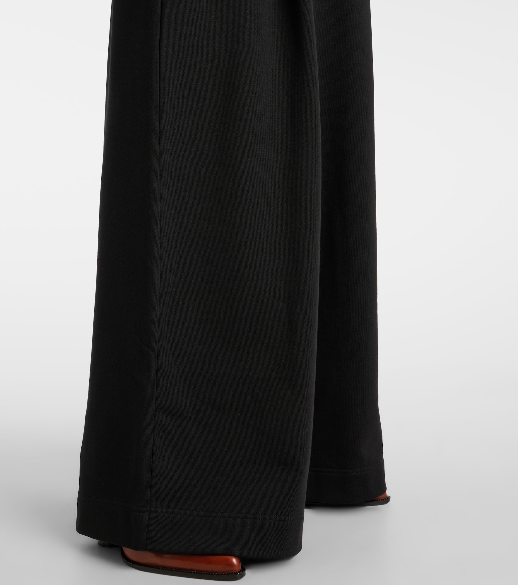 Cotton wide-leg pants - 5