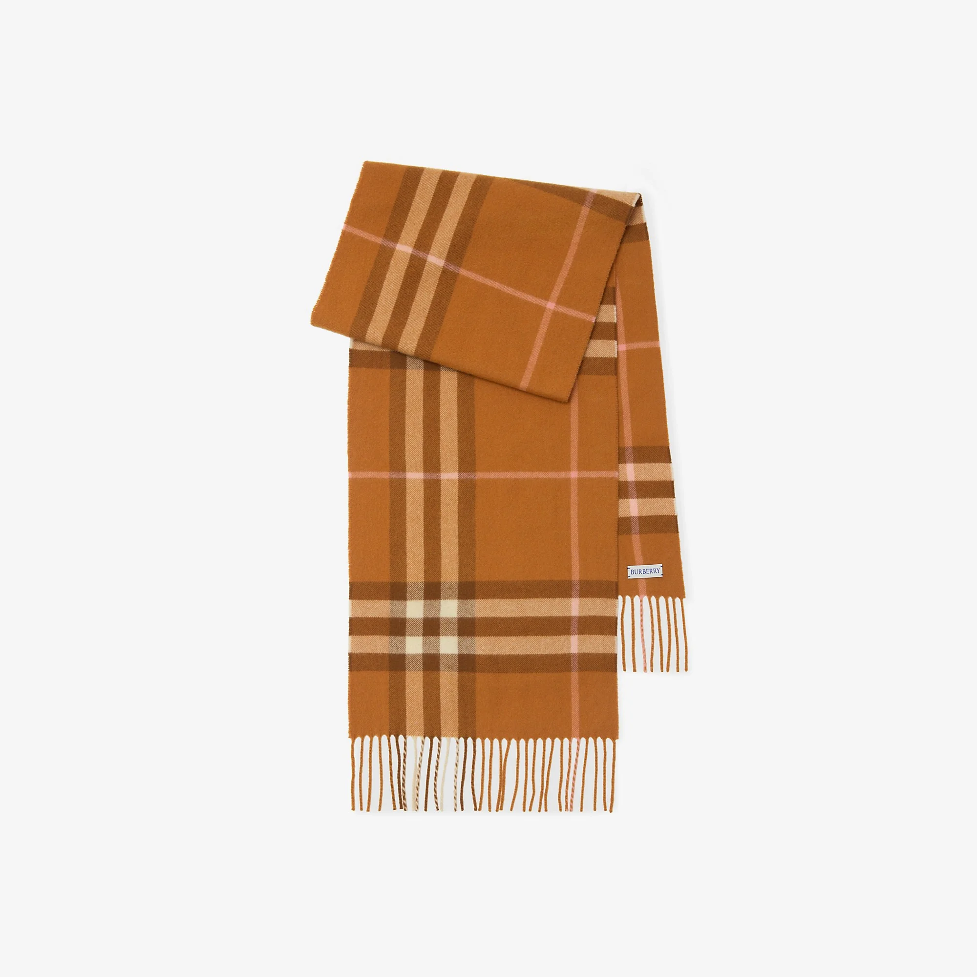 Check Cashmere Scarf - 1