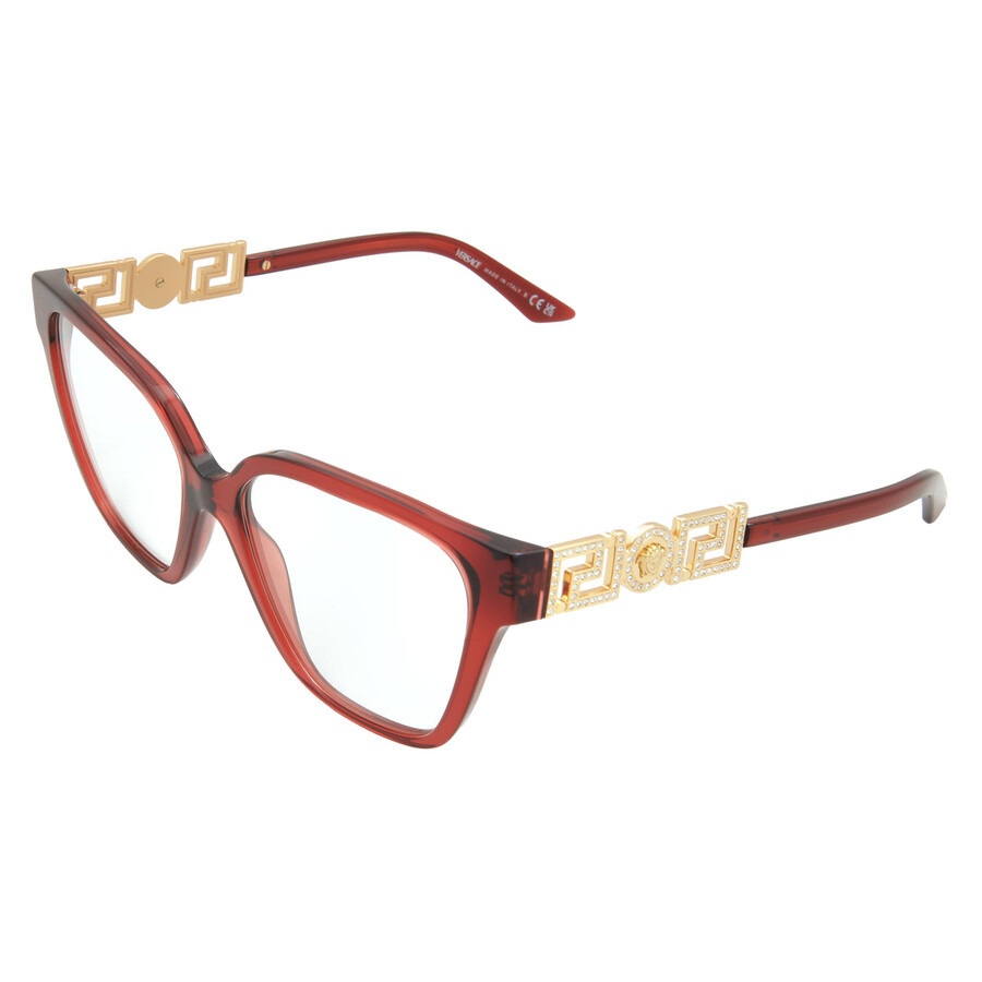 Versace Demo Butterfly Ladies Eyeglasses VE3358B 5476 54 - 4