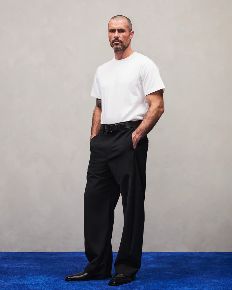 entire studios STANDARD TEE WHITE outlook