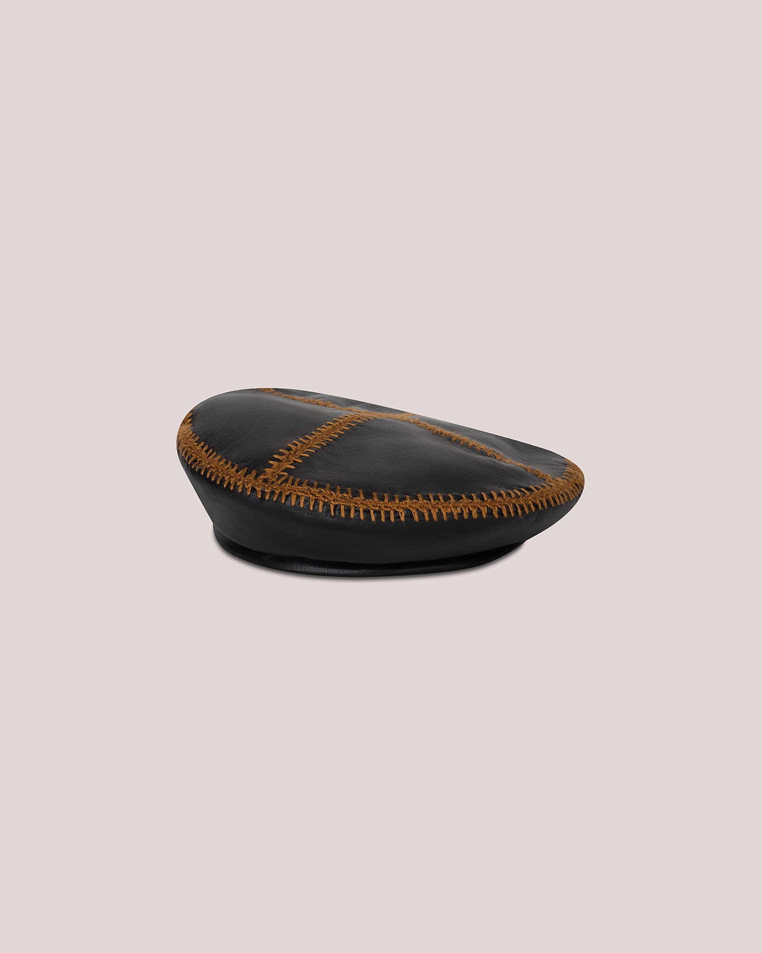 ESTAA - OKOBOR™ alt-leather cap - Black - 1
