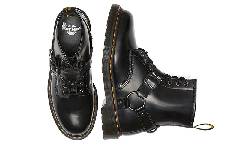 Dr. Martens Bradfield Triangle 8 Martin Boots Black Unisex 25163001 - 3