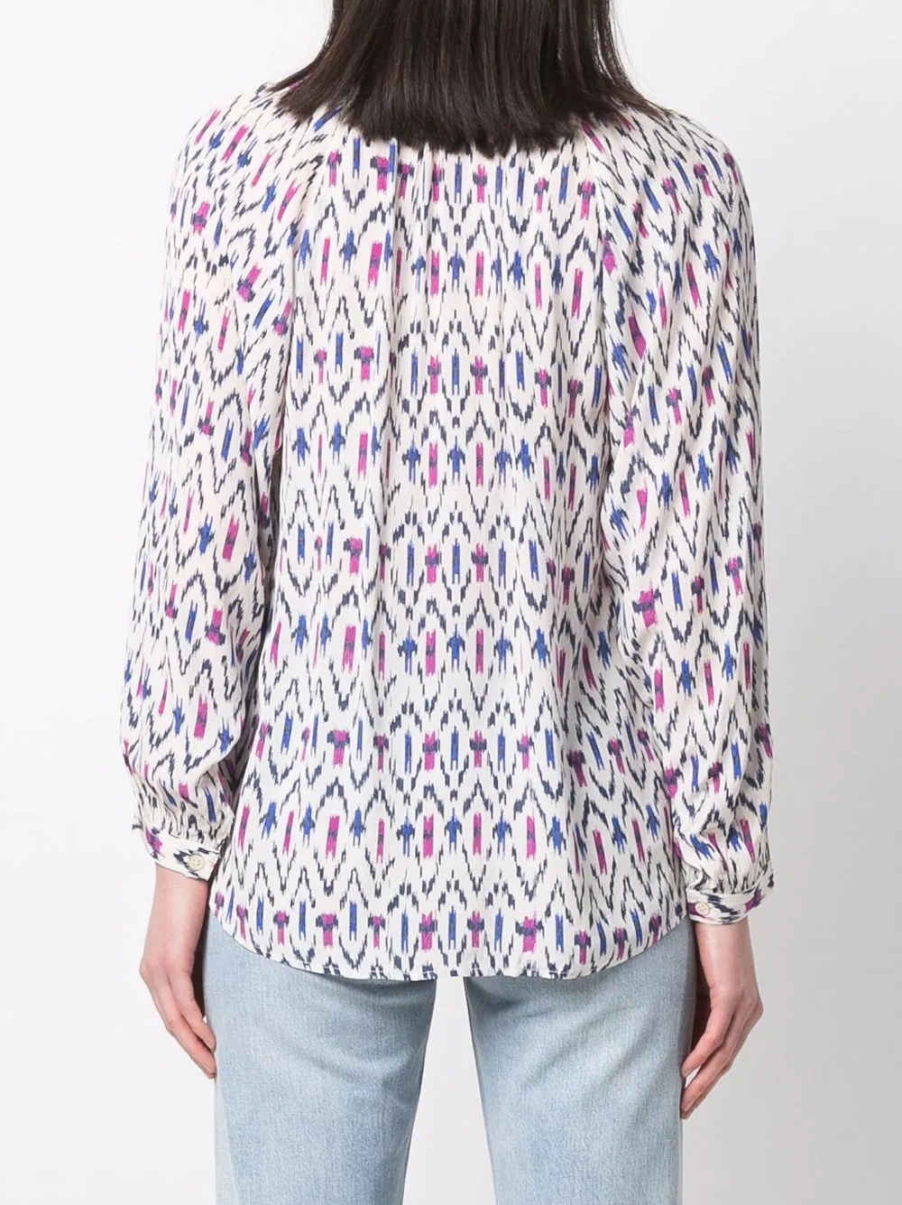 aurora geometric-print shirt - 7