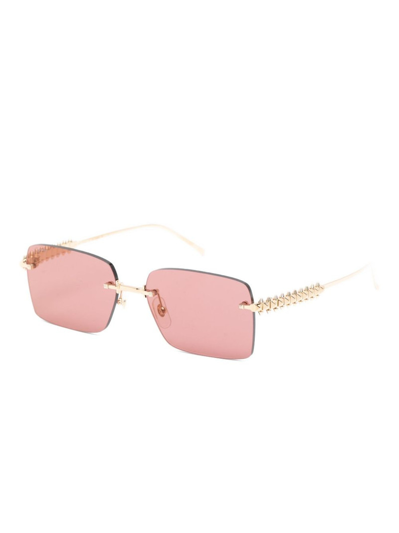Cartier rectangle-frame sunglasses outlook