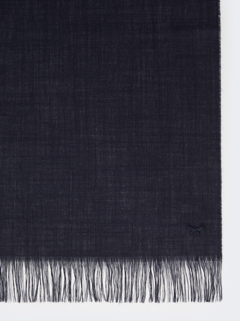 WEEKEND Max Mara KEN Embroidered wool stole outlook