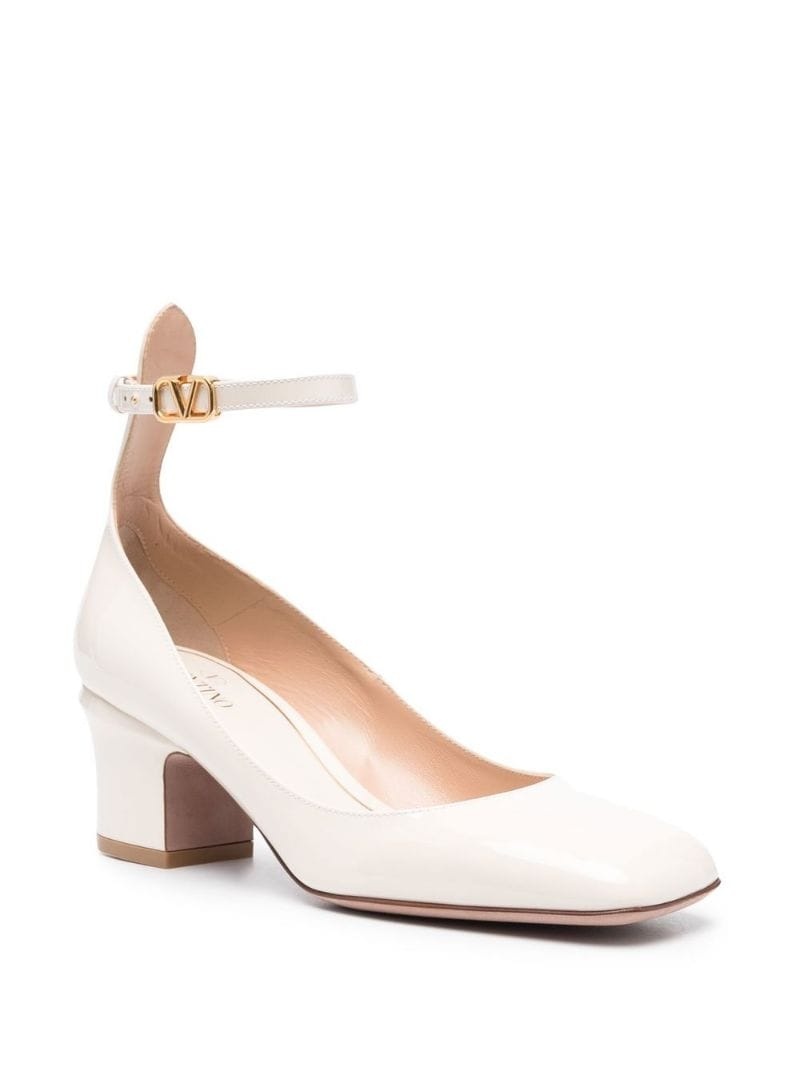 Tan-Go 60mm patent-leather pumps - 2