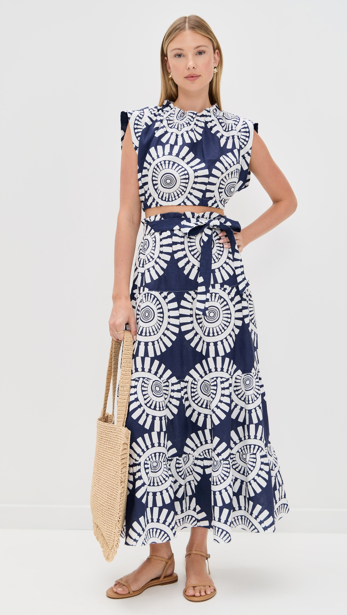 Muna Ruched Crop Top - 4