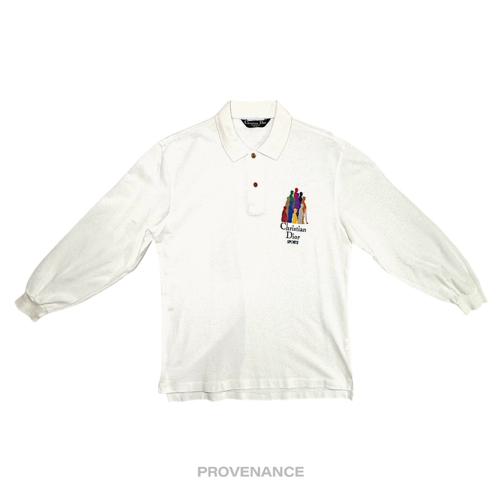 Christian Dior Sports - Christian Dior Sports Polo Golf Shirt - White M - 1
