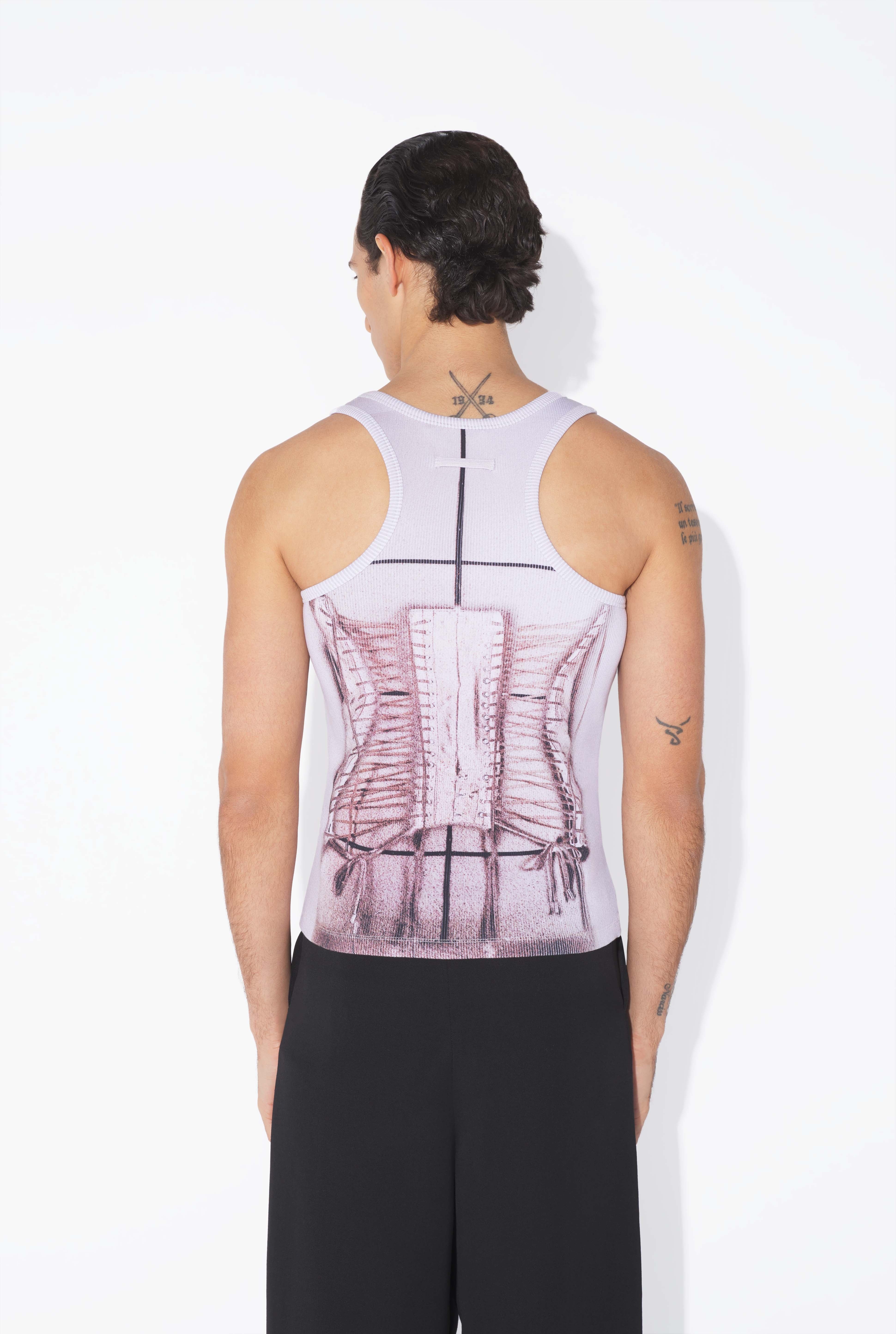 THE CORSET TROMPE-L’ŒIL TANK TOP - 7