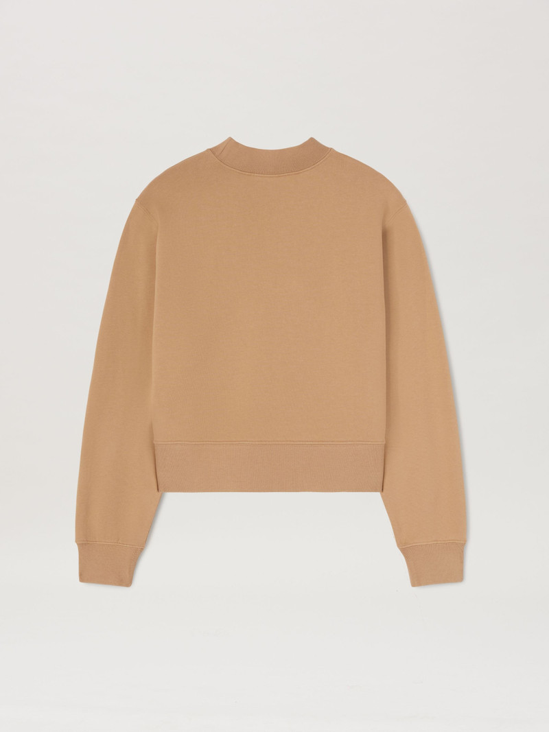 Palm Angels Logo Sweatshirts Beige outlook