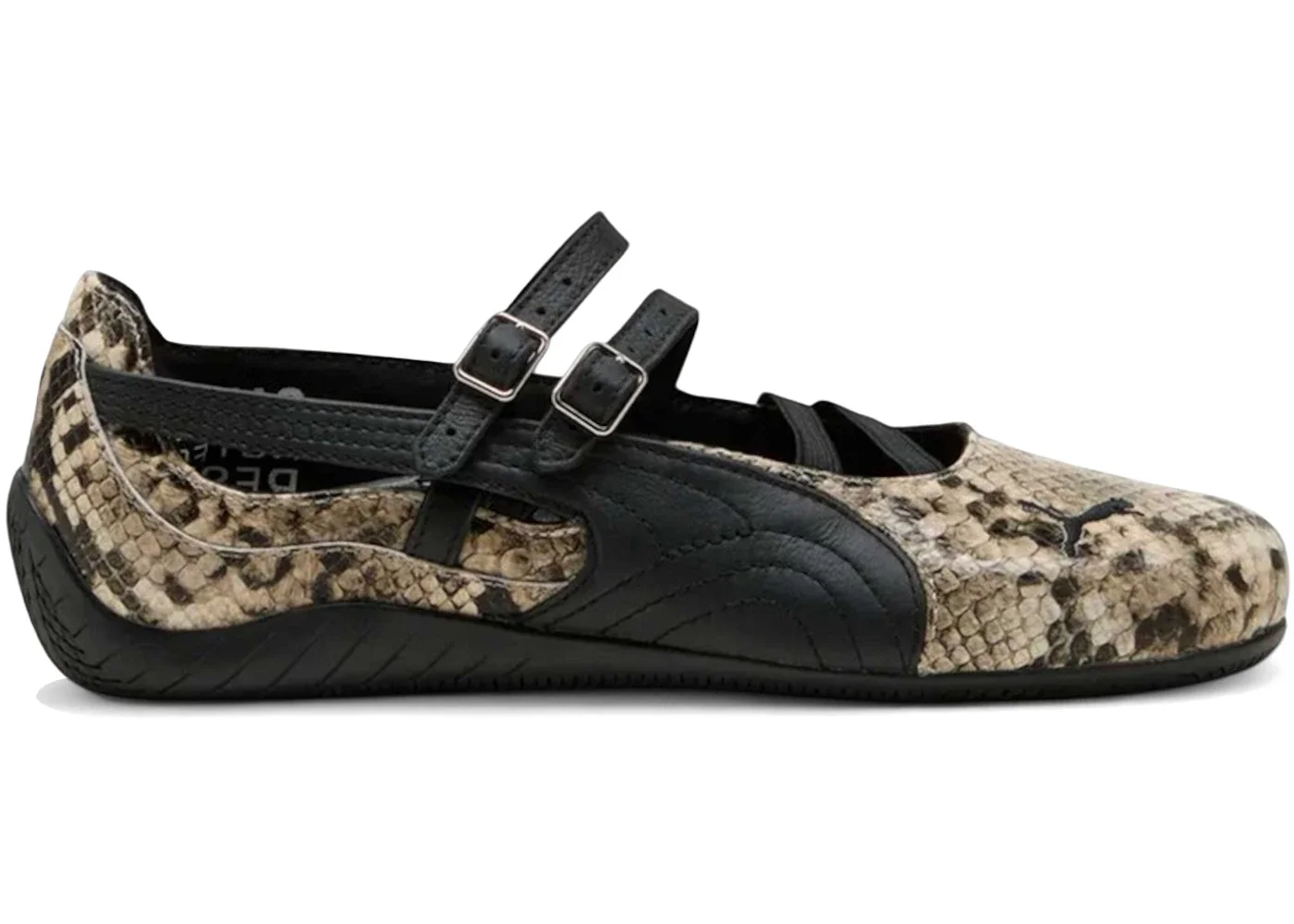 Puma Speedcat Ballet Snakeskin Black Vapor Grey (Women's) - 1