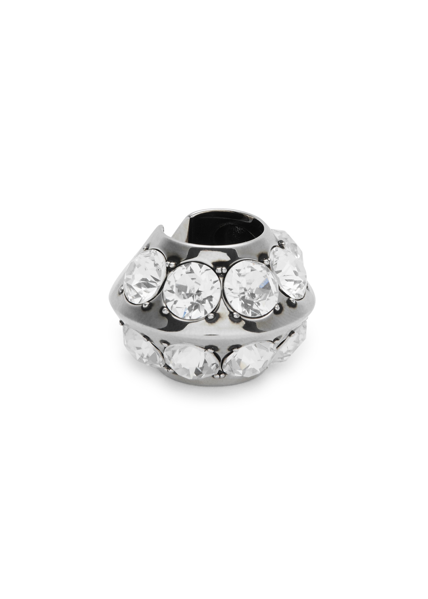 Alexander McQueen Crystal-embellished ear cuff | REVERSIBLE
