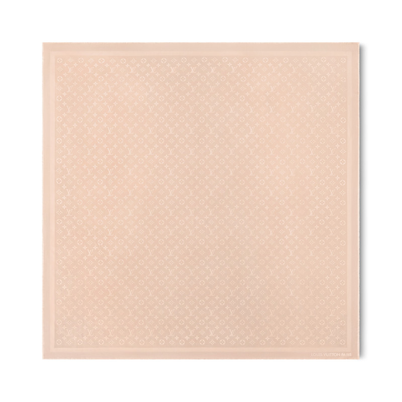 Monogram Classic Shawl 1