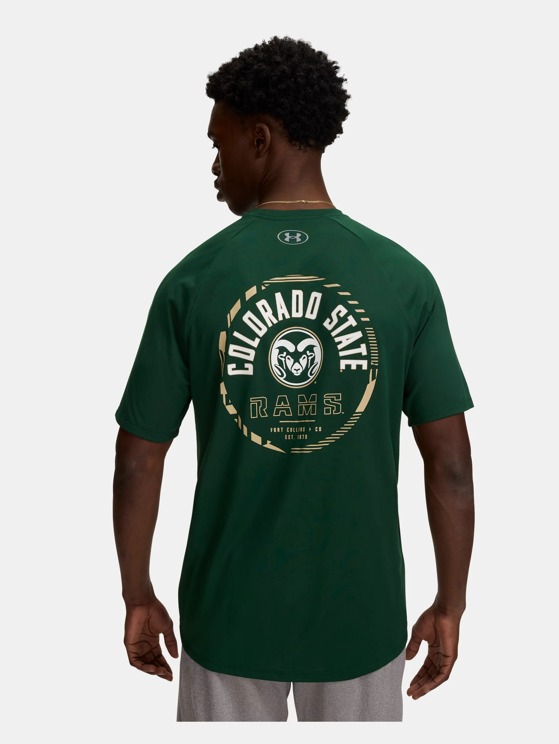 Men's UA Tech™ Collegiate Short Sleeve - 4