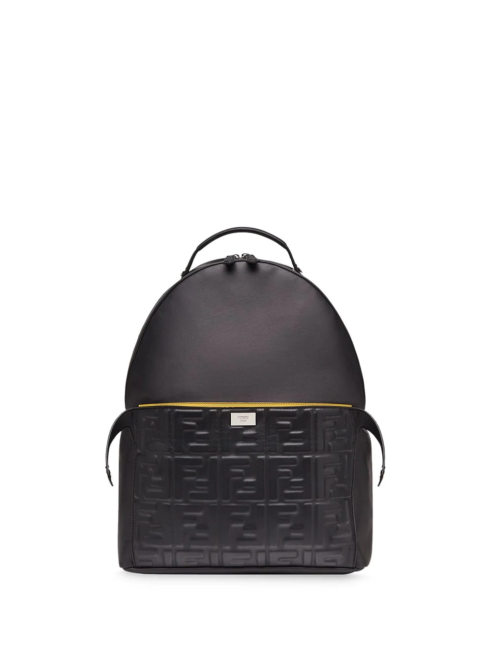 embossed FF motif panel backpack - 5